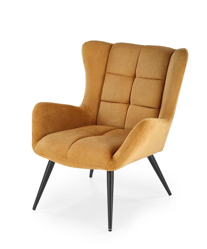 BYRON laisvalaikio kėdė, garstyčių spalvos — изображение 2