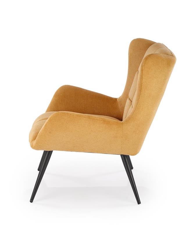 BYRON laisvalaikio kėdė, garstyčių spalvos — изображение 4