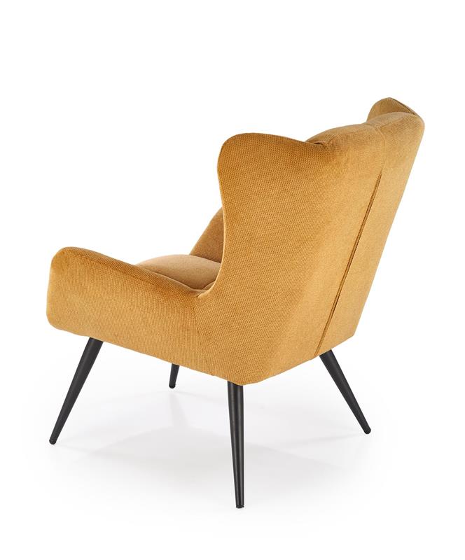 BYRON laisvalaikio kėdė, garstyčių spalvos — изображение 5