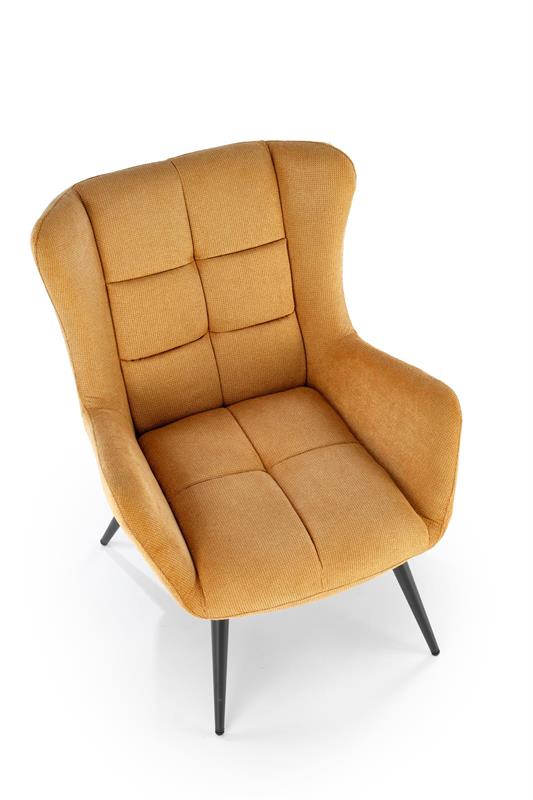 BYRON laisvalaikio kėdė, garstyčių spalvos — изображение 11