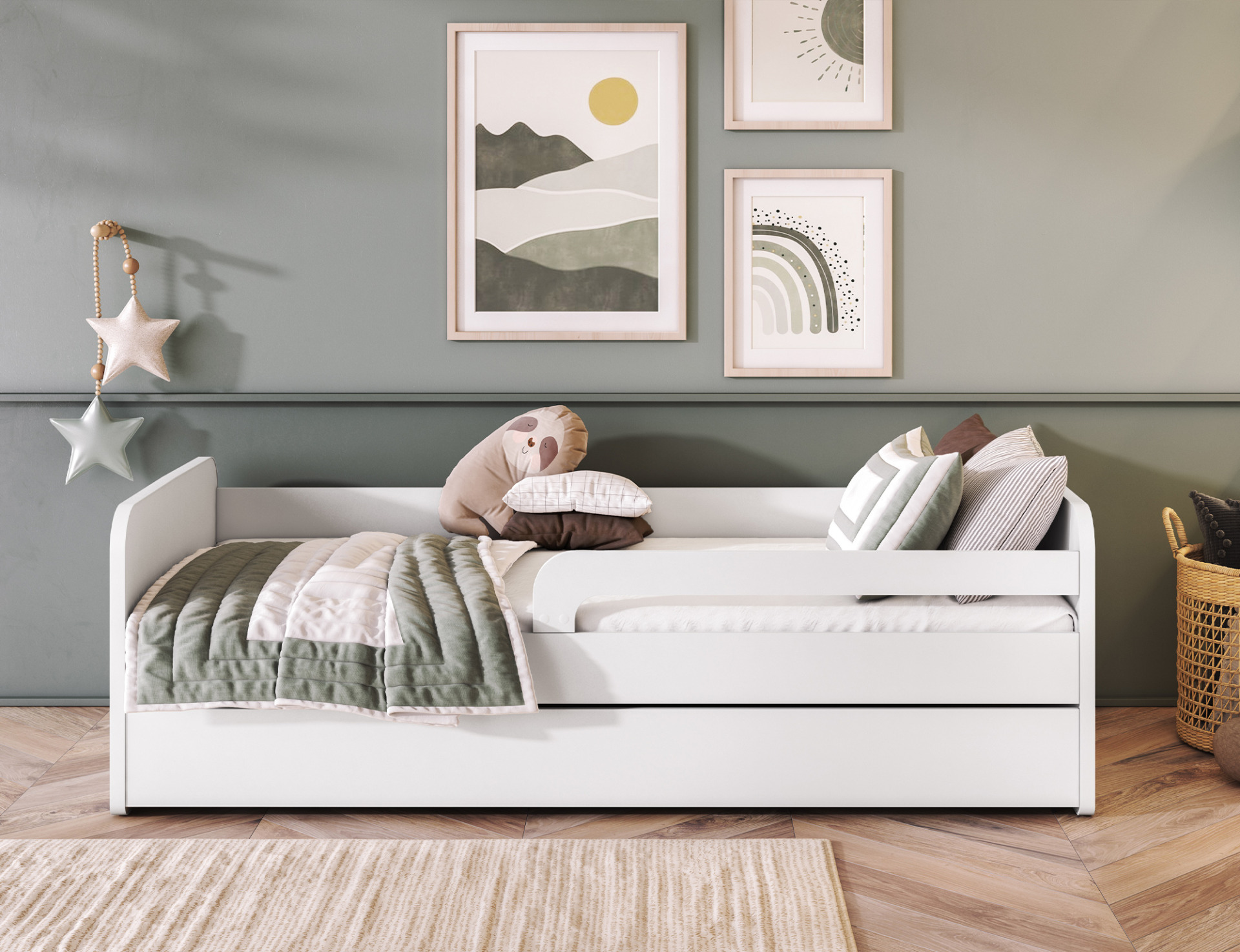 Duuli lova su čiužiniu 80x160 - Paveikslėlis 2