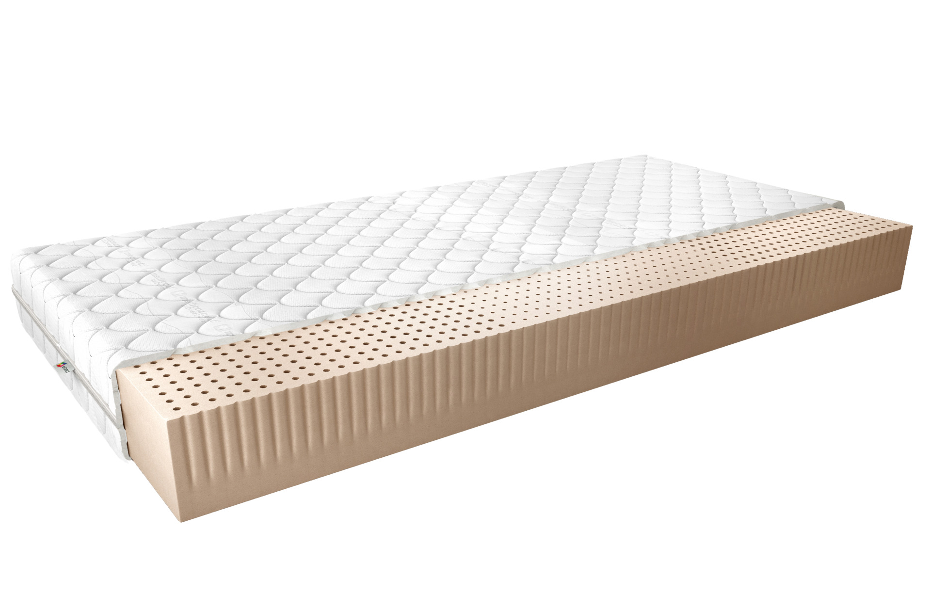 Milano latekso čiužinys 200x200 Medicott sidabrinis