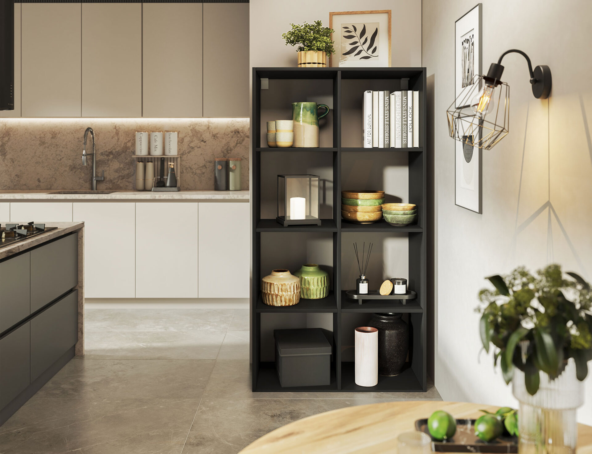 Postto juoda knygų lentyna — изображение 2