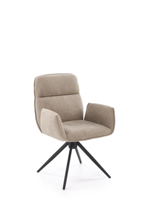 K574 kėdė tamsiai smėlio spalvos