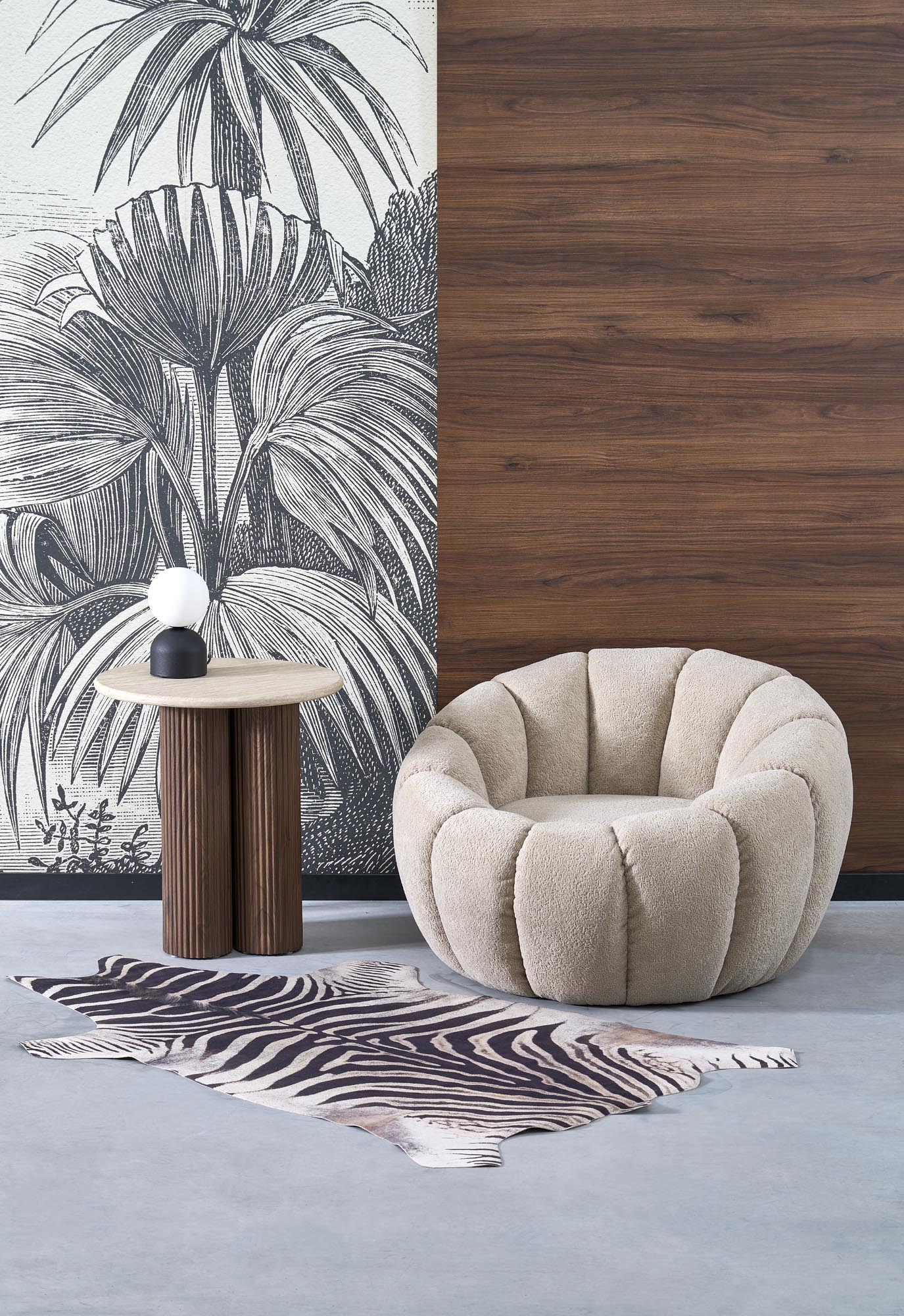 GASPAR 2 laisvalaikio kėdė, smėlio spalvos