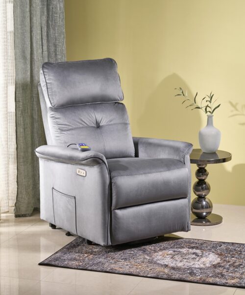 SEMIR 2 laisvalaikio kėdė, pilka