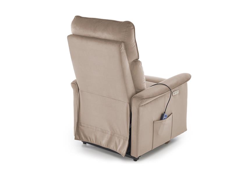 SEMIR 2 laisvalaikio kėdė, smėlio spalvos — изображение 6