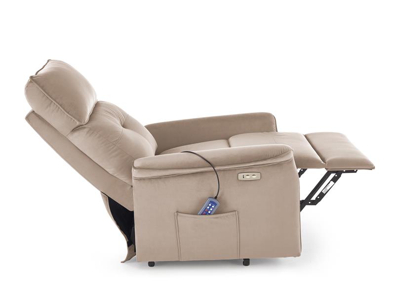 SEMIR 2 laisvalaikio kėdė, smėlio spalvos — изображение 10