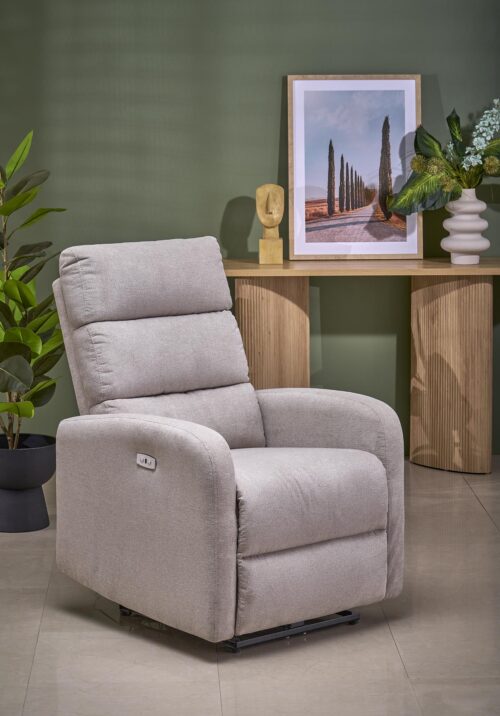 CARINIO laisvalaikio kėdė, šviesiai smėlio spalvos