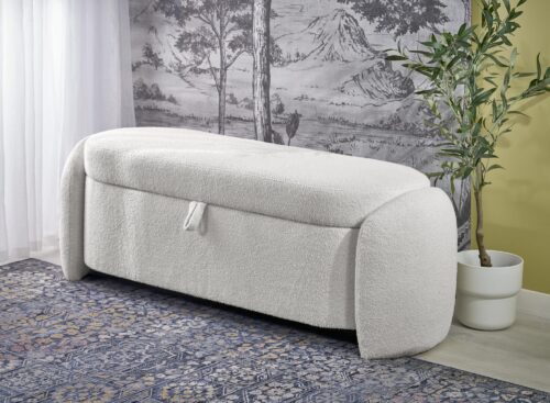 FICARIA suolas su daiktadėže, kreminės spalvos