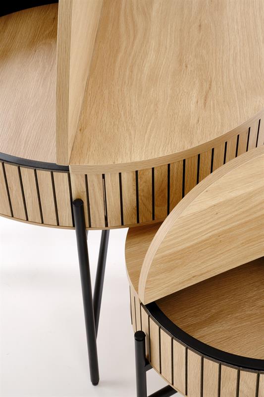 DANTE dviejų dalių rinkinys, natūrali/juoda - Paveikslėlis 19