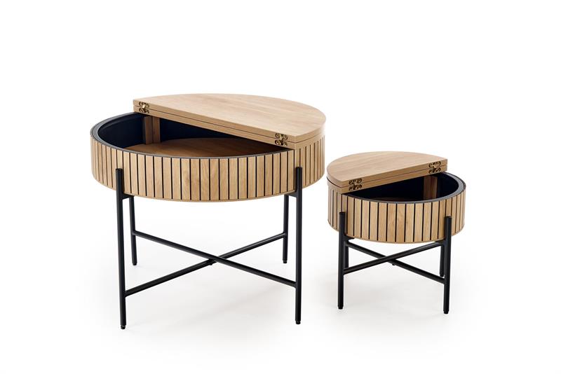 DANTE dviejų dalių rinkinys, natūrali/juoda - Paveikslėlis 21