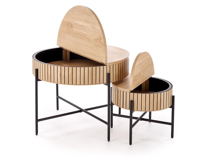 DANTE dviejų dalių rinkinys, natūrali/juoda - Paveikslėlis 22