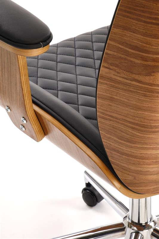 TIMBER kėdė, riešutmedis/juoda - Paveikslėlis 8