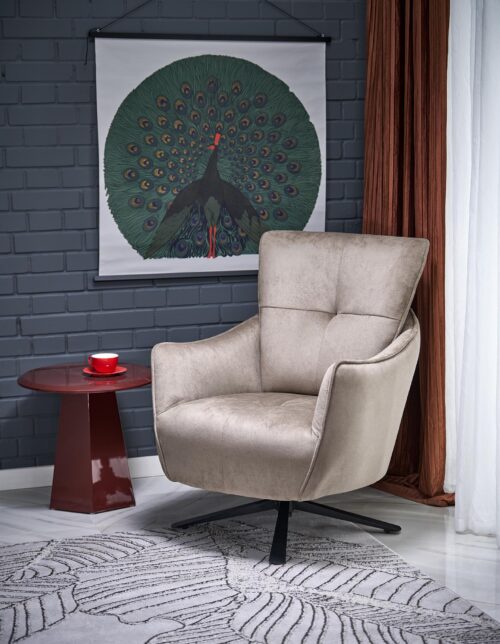 SCAMPI poilsio krėslas, kapučino