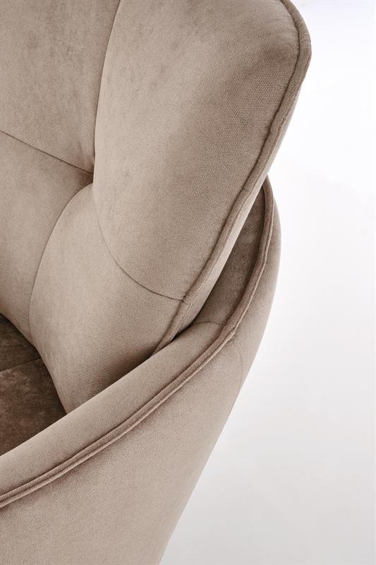 SCAMPI poilsio krėslas, kapučino - Paveikslėlis 8