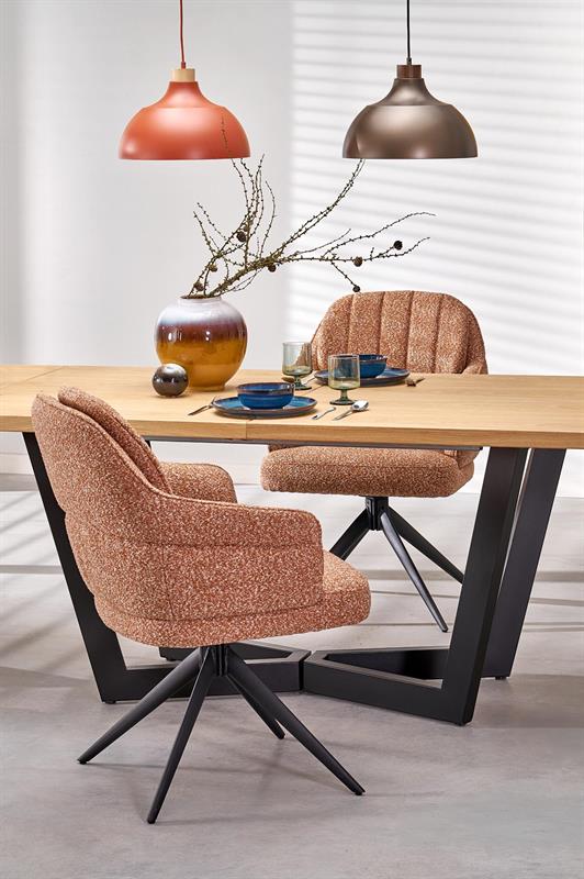 K570 kėdė, cinamono spalvos - Paveikslėlis 2