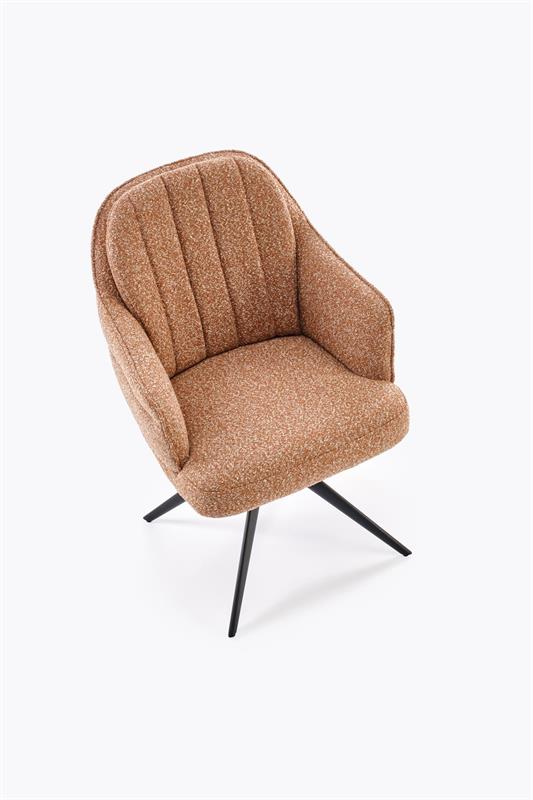 K570 kėdė, cinamono spalvos - Paveikslėlis 9