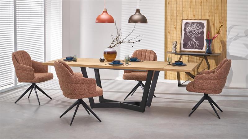 K570 kėdė, cinamono spalvos - Paveikslėlis 11