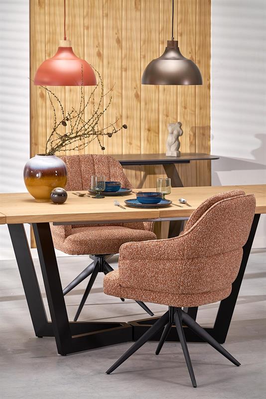 K570 kėdė, cinamono spalvos - Paveikslėlis 12