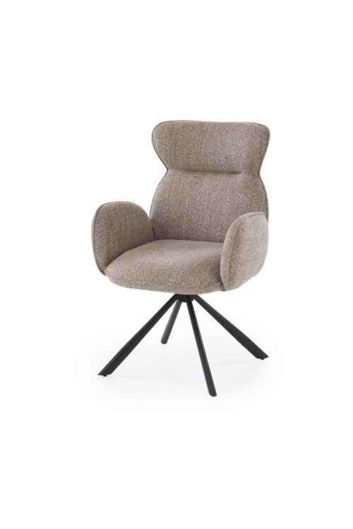 K571 kėdė, tamsiai smėlio spalvos