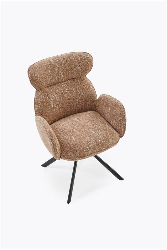 K571 kėdė, cinamono spalvos - Paveikslėlis 11