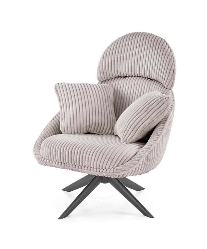 MERRY 2 laisvalaikio kėdė su pasukama funkcija, kapučino spalvos — изображение 11