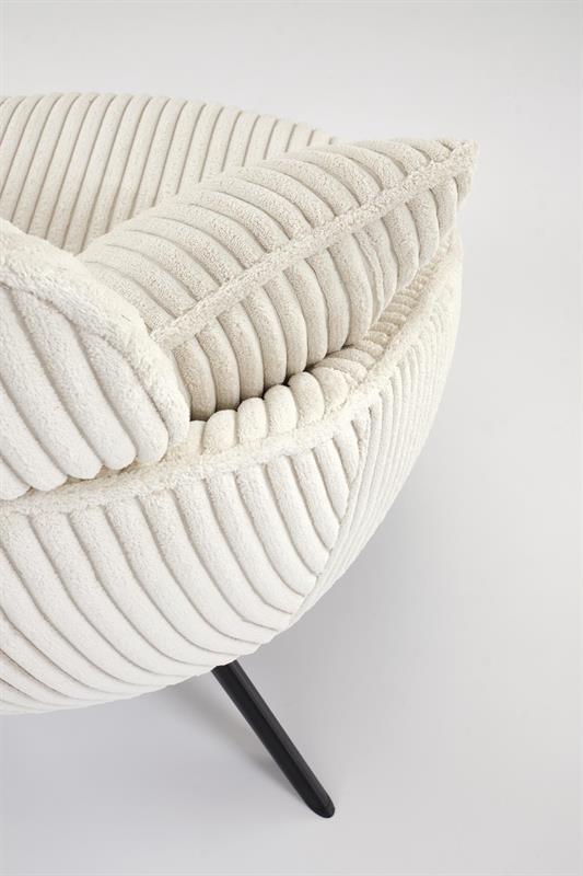 MERRY 2 laisvalaikio kėdė su pasukama funkcija, kreminė — изображение 9