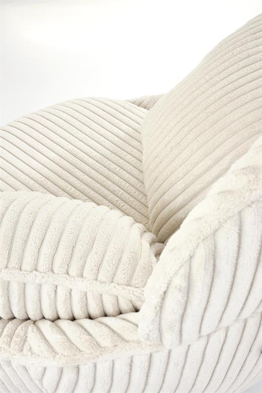 MERRY 2 laisvalaikio kėdė su pasukama funkcija, kreminė — изображение 10