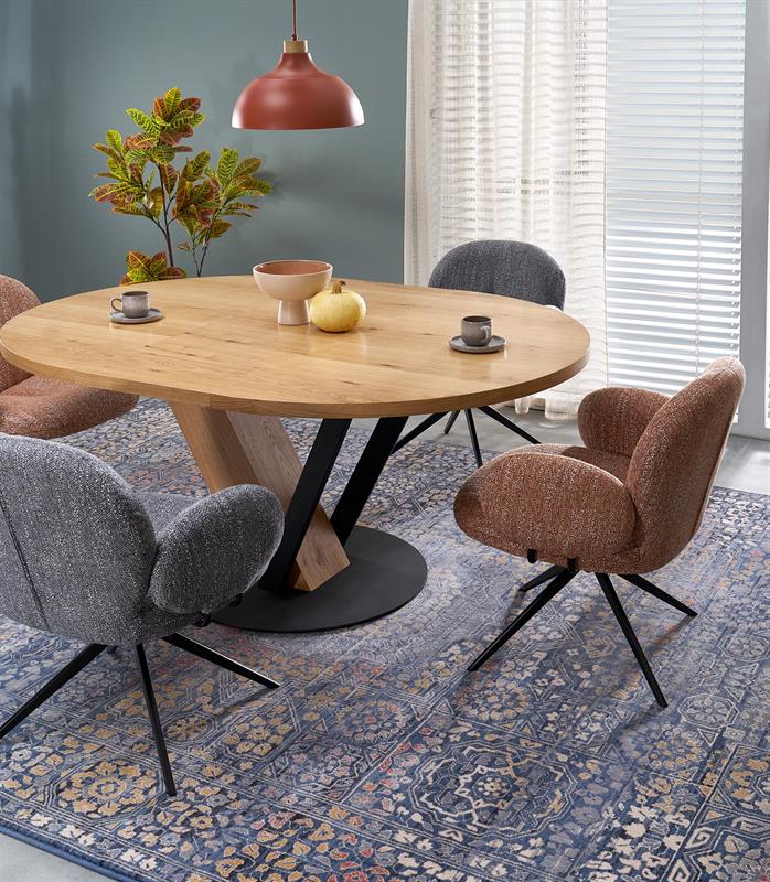 K568 kėdė, cinamono spalvos - Paveikslėlis 3