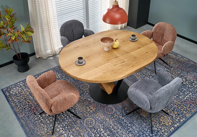 K568 kėdė, cinamono spalvos - Paveikslėlis 4