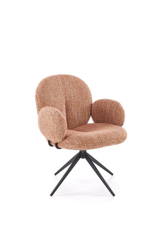 K568 kėdė, cinamono spalvos - Paveikslėlis 10