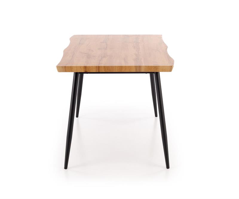 DICKY komplektas, stalas + 4 kėdės, spalva: natūrali / juoda / pilka — изображение 6