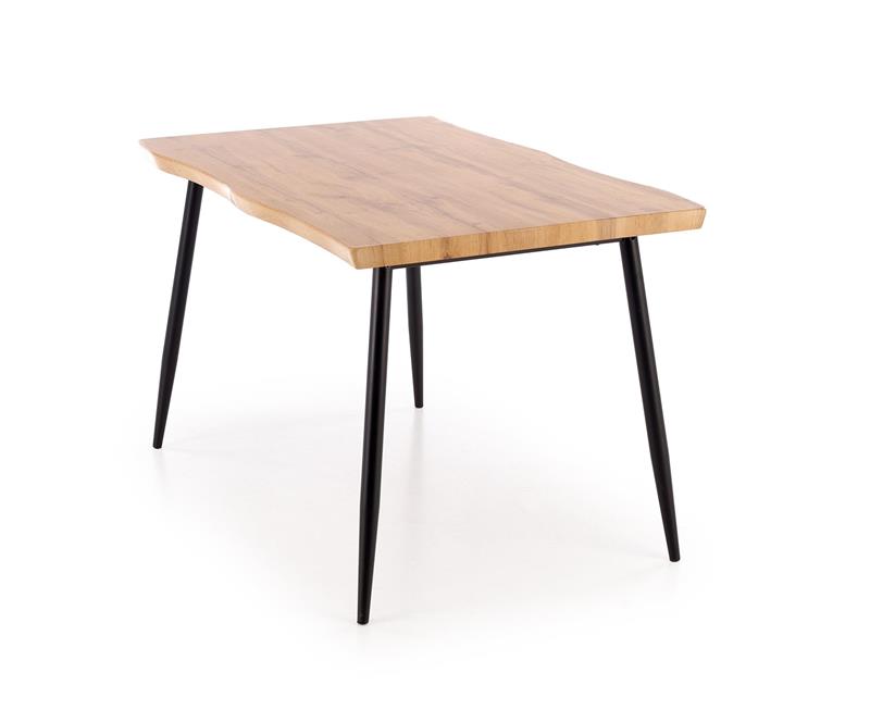 DICKY komplektas, stalas + 4 kėdės, spalva: natūrali / juoda / pilka — изображение 7