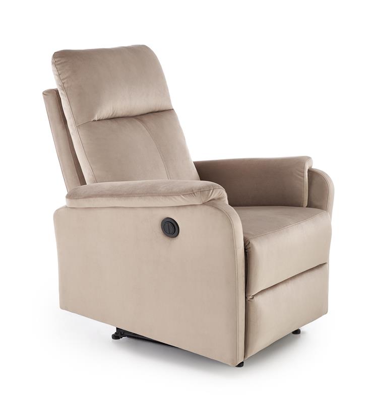 CROCUS elektrinis atlošiamas krėslas, smėlio spalvos - Paveikslėlis 10