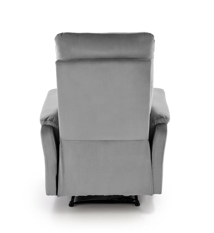 CROCUS elektrinis atlošiamas krėslas, pilkas - Paveikslėlis 5