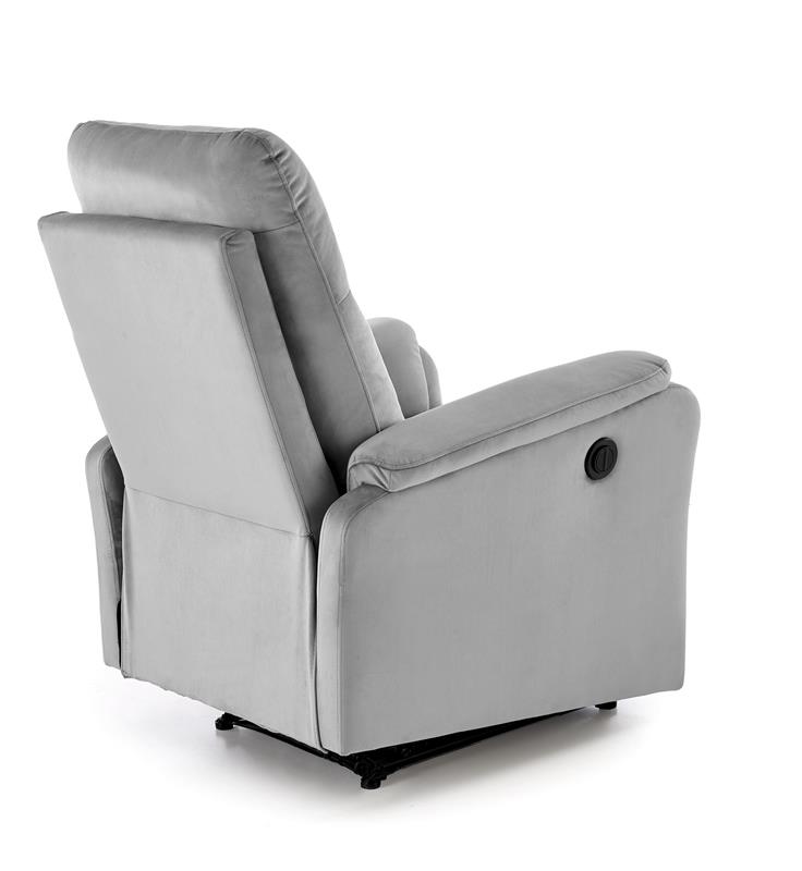 CROCUS elektrinis atlošiamas krėslas, pilkas - Paveikslėlis 11