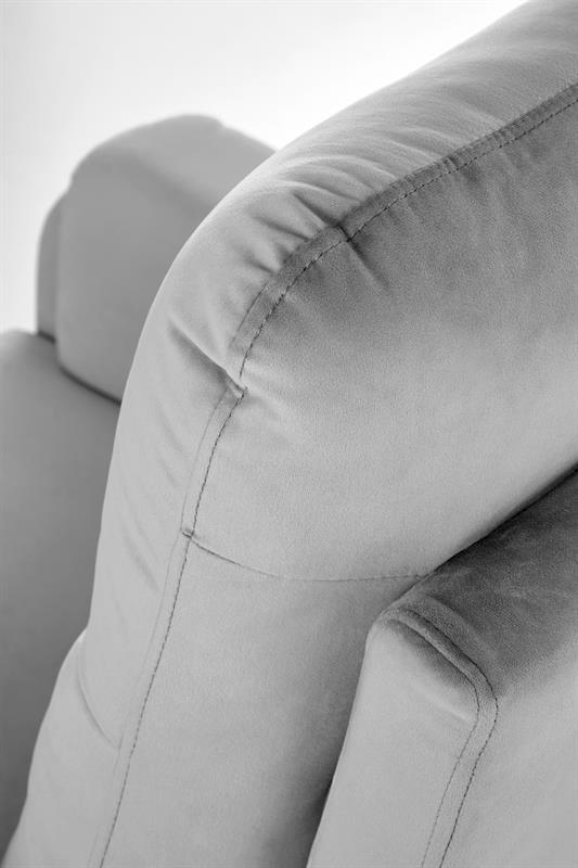 CROCUS elektrinis atlošiamas krėslas, pilkas - Paveikslėlis 12