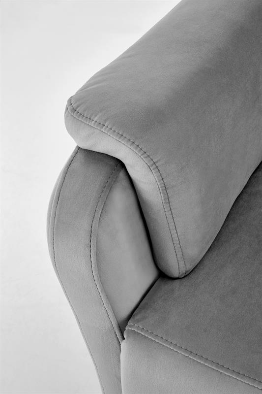 CROCUS elektrinis atlošiamas krėslas, pilkas - Paveikslėlis 13