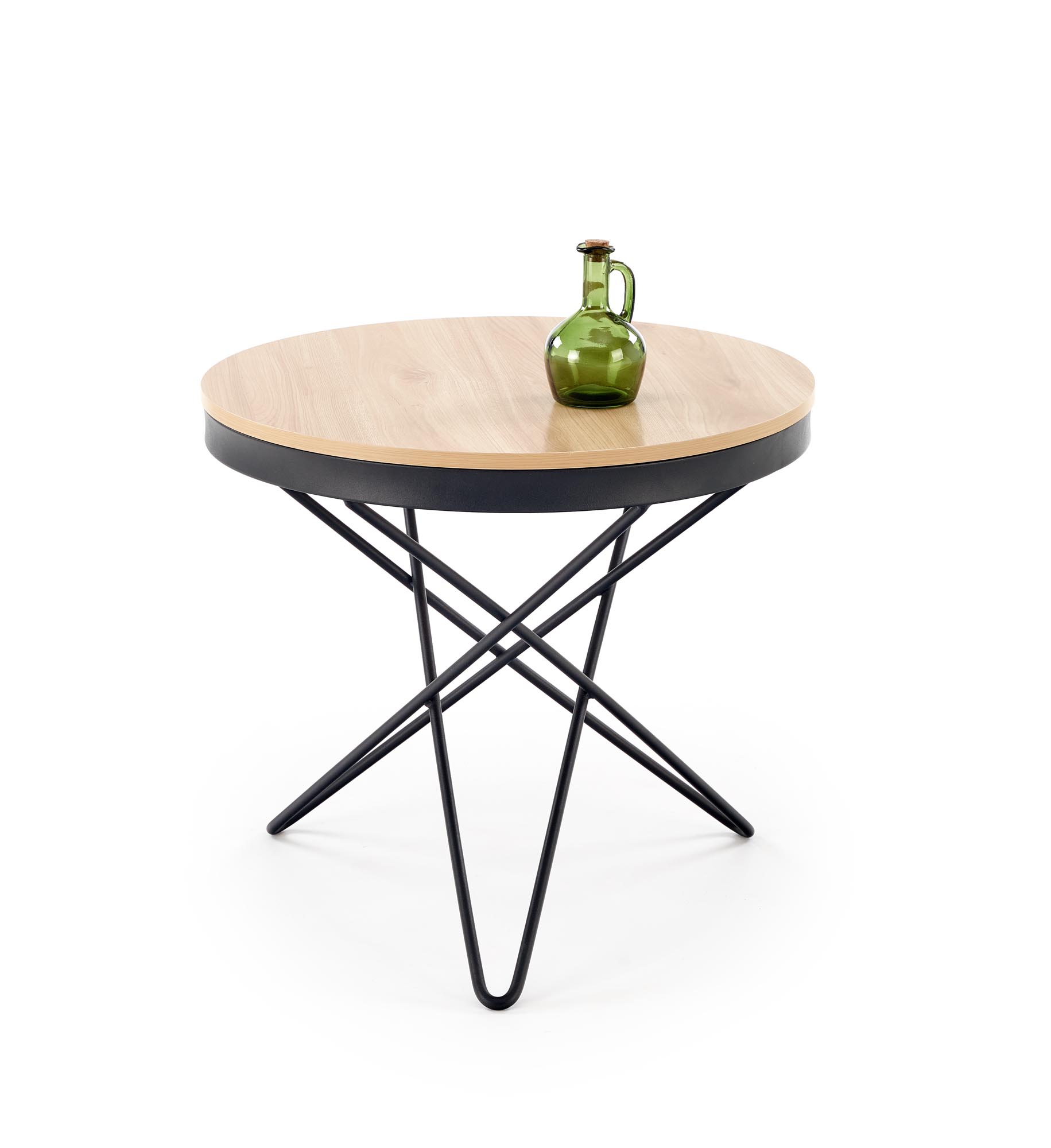 LEILA staliukas, natūralus / juodas