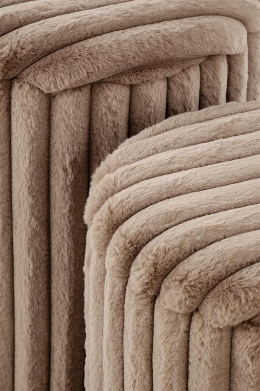 FIDO dviejų taburečių komplektas: spalva: kapučino / auksinė — изображение 4