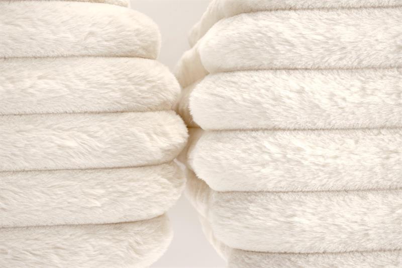 FIDO dviejų taburečių komplektas: spalva: kreminė / auksinė — изображение 2