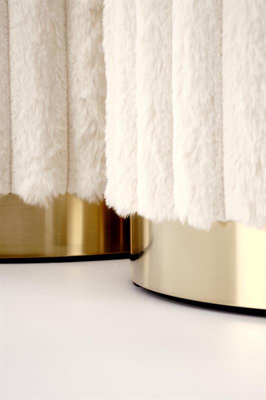 FIDO dviejų taburečių komplektas: spalva: kreminė / auksinė — изображение 3