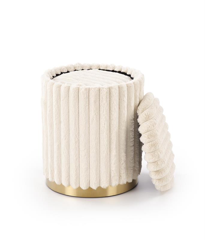 FIDO dviejų taburečių komplektas: spalva: kreminė / auksinė — изображение 8