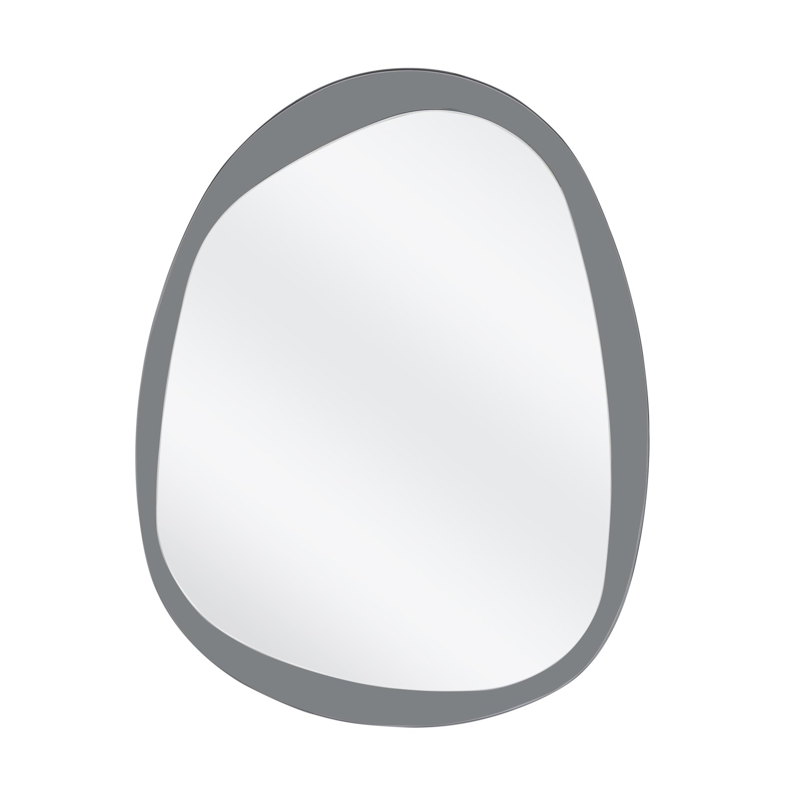 PLAZA sieninis veidrodis, sidabrinis