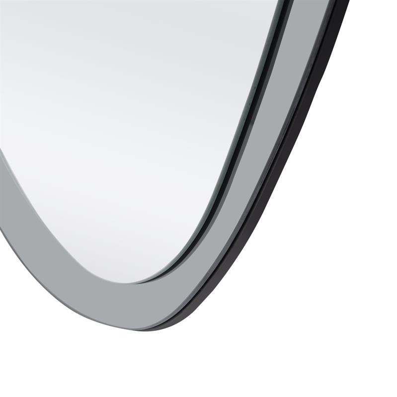 PLAZA sieninis veidrodis, sidabrinis - Paveikslėlis 3