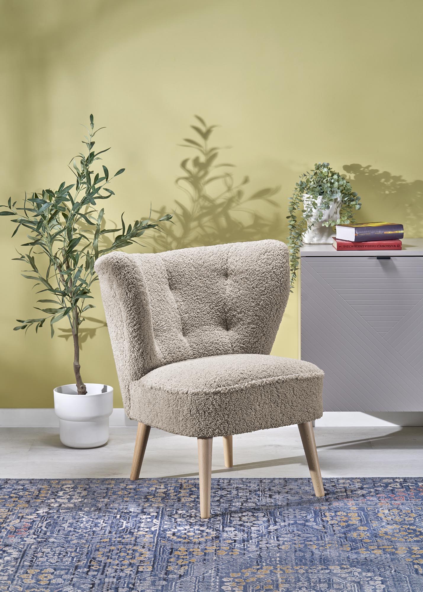 MOCCA ilgas krėslas, kapučino