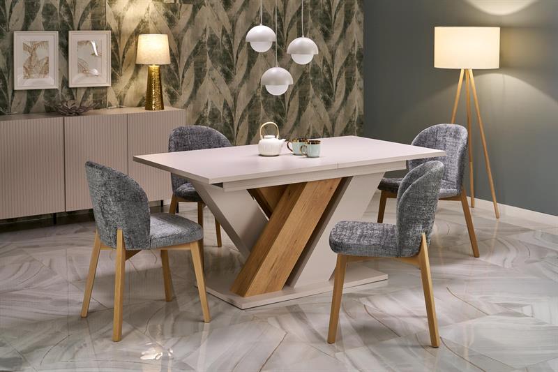 BASSO kėdė natūralaus ąžuolo / CREMONA 96 (pilka) — изображение 6