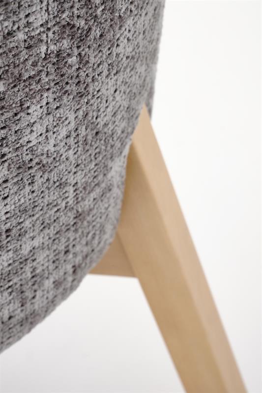 BASSO kėdė natūralaus ąžuolo / CREMONA 96 (pilka) — изображение 14