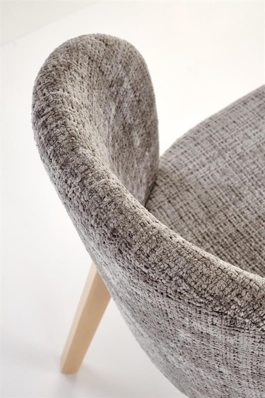 BASSO kėdė natūralaus ąžuolo / CREMONA 96 (pilka) — изображение 15